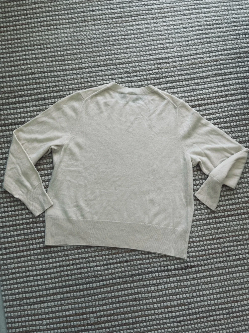 Perfect Cashmere Crewneck J. Crew Cream Size XXL